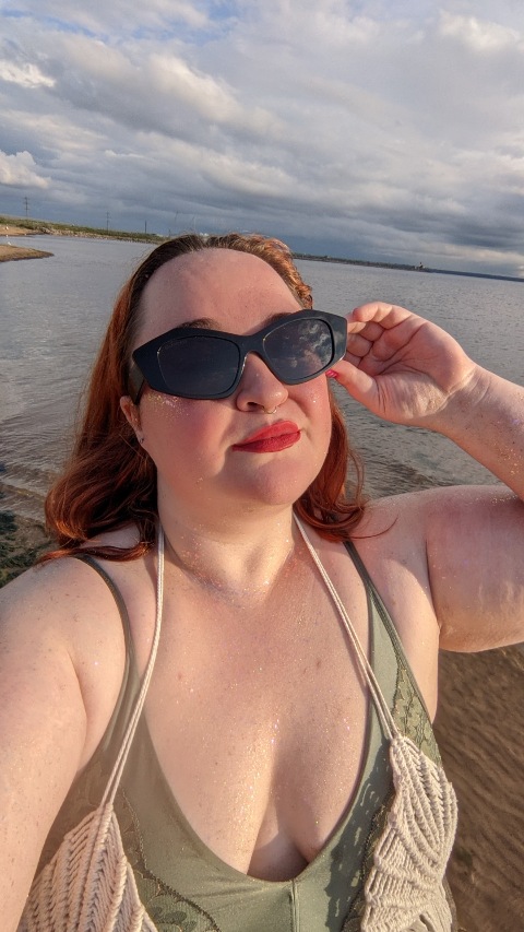 Walking on the beach just for you. 🏖️